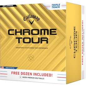 Chrome Tour Triple Track 4 Dozen Golf Balls