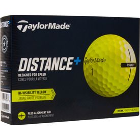 Prior Generation Distance+ Yellow Golf Balls