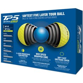 TP5 Yellow Golf Balls - Buy 3 DZ Get 1 DZ Free
