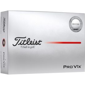 Pro V1x Enhanced Alignment Golf Balls - Buy 3 DZ Get 1 DZ Free - 2025 Model