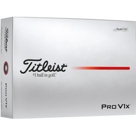 Pro V1x Player Number Golf Balls - Buy 3 DZ Get 1 DZ Free - 2025 Model